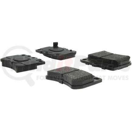 104.04020 by CENTRIC - Posi Quiet Semi-Metallic Brake Pads with Hardware