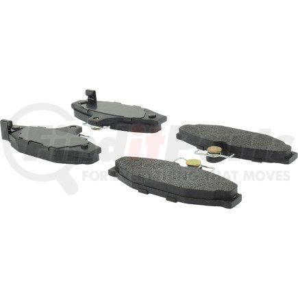 104.04130 by CENTRIC - Posi Quiet Semi-Metallic Brake Pads with Hardware