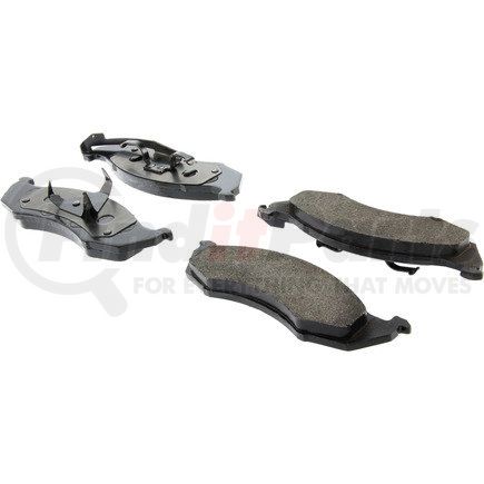 104.04170 by CENTRIC - Posi Quiet Semi-Metallic Brake Pads with Hardware