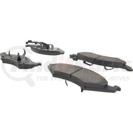 104.04210 by CENTRIC - Posi Quiet Semi-Metallic Brake Pads with Hardware