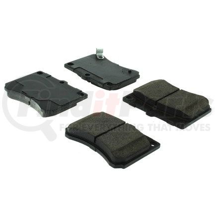 104.04730 by CENTRIC - Posi Quiet Semi-Metallic Brake Pads with Hardware