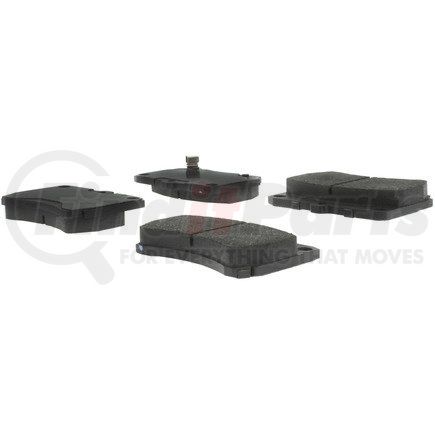 104.04660 by CENTRIC - Posi Quiet Semi-Metallic Brake Pads with Hardware