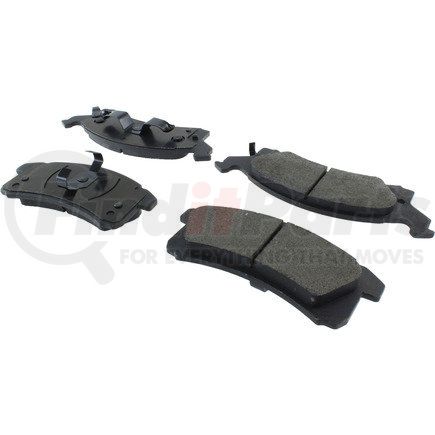 104.05060 by CENTRIC - Posi Quiet Semi-Metallic Brake Pads with Hardware