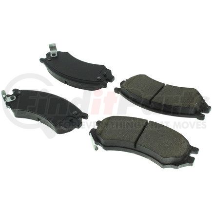 104.05070 by CENTRIC - Posi Quiet Semi-Metallic Brake Pads with Hardware