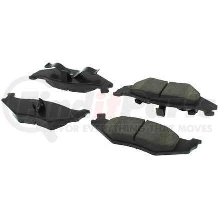 104.05120 by CENTRIC - Posi Quiet Semi-Metallic Brake Pads with Hardware