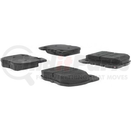 104.05201 by CENTRIC - Posi Quiet Semi-Metallic Brake Pads with Hardware