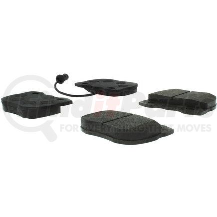 Centric 104.05200 Disc Brake Pad Set Posi Quiet Semi-Metallic Brake Pads with Hardware