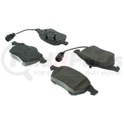 104.05552 by CENTRIC - Posi Quiet Semi-Metallic Brake Pads with Hardware