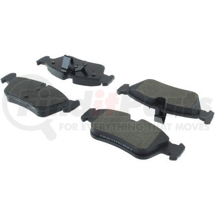 104.05580 by CENTRIC - Posi Quiet Semi-Metallic Brake Pads with Hardware