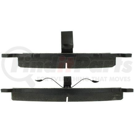 104.05910 by CENTRIC - Posi Quiet Semi-Metallic Brake Pads with Hardware