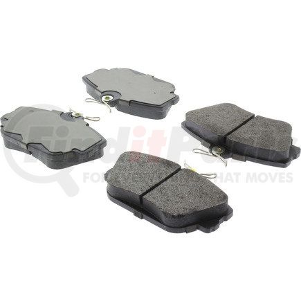 104.05980 by CENTRIC - Posi Quiet Semi-Metallic Brake Pads with Hardware