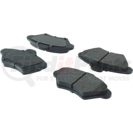 104.06000 by CENTRIC - Posi Quiet Semi-Metallic Brake Pads with Hardware