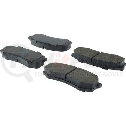 104.06060 by CENTRIC - Posi Quiet Semi-Metallic Brake Pads with Hardware