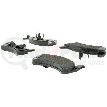 104.06250 by CENTRIC - Posi Quiet Semi-Metallic Brake Pads with Hardware