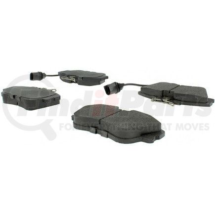 104.06381 by CENTRIC - Posi Quiet Semi-Metallic Brake Pads with Hardware