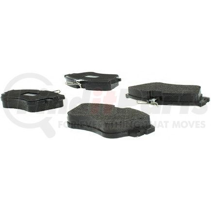 104.06380 by CENTRIC - Posi Quiet Semi-Metallic Brake Pads with Hardware