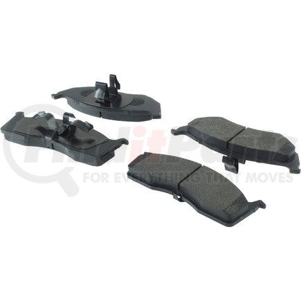 104.06420 by CENTRIC - Posi Quiet Semi-Metallic Brake Pads with Hardware