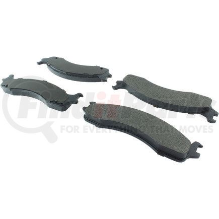 104.06550 by CENTRIC - Posi Quiet Semi-Metallic Brake Pads with Hardware