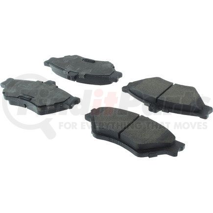 104.06780 by CENTRIC - Posi Quiet Semi-Metallic Brake Pads with Hardware