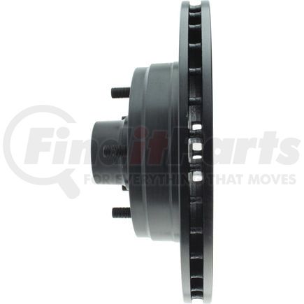 Centric 126.62035CSR Disc Brake Rotor and Hub Assembly Cryo Sport Slotted Rotor, Right