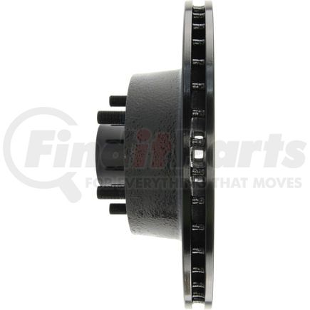 Centric 126.61002CSR Disc Brake Rotor and Hub Assembly Cryo Sport Slotted Rotor, Right