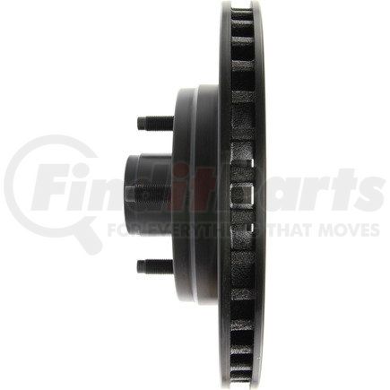 Centric 126.61026CSR Disc Brake Rotor and Hub Assembly Cryo Sport Slotted Rotor, Right