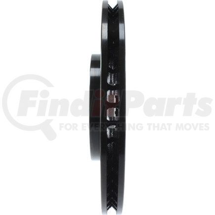 Centric 126.61098CSL Disc Brake Rotor Cryo Sport Slotted Rotor, Left