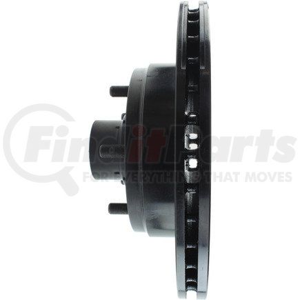 Centric 127.66016L Disc Brake Rotor and Hub Assembly Slotted Drilled Rotor