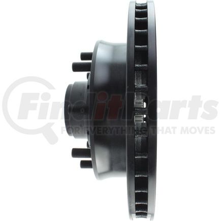 Centric 127.66027L Disc Brake Rotor and Hub Assembly Slotted Drilled Rotor