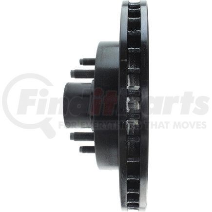 Centric 127.67028L Disc Brake Rotor and Hub Assembly Slotted Drilled Rotor