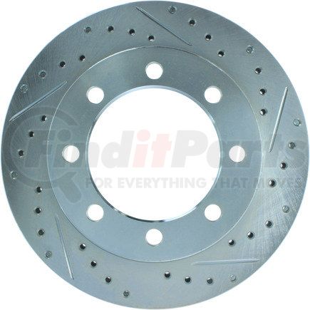 227.65053L by CENTRIC - Select Sport Drilled & Slotted Rotor, Left