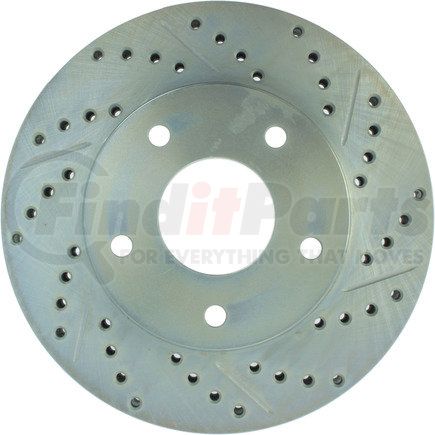 227.66038L by CENTRIC - Select Sport Drilled & Slotted Rotor, Left