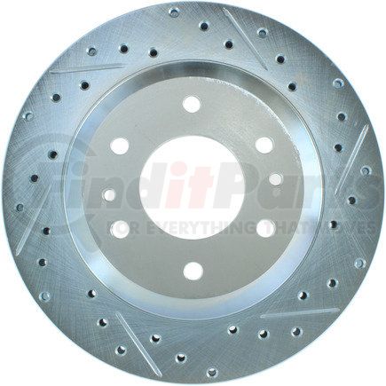 227.66051L by CENTRIC - Select Sport Drilled & Slotted Rotor, Left