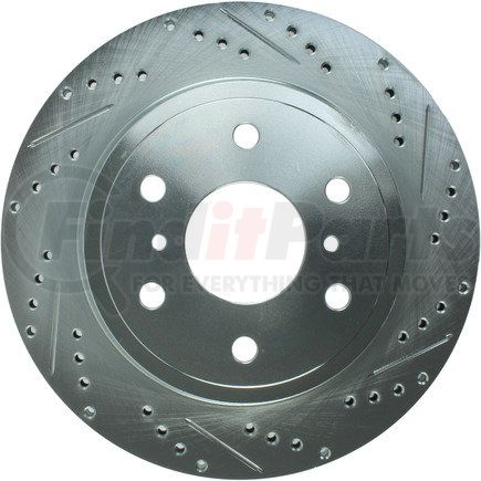 227.66065L by CENTRIC - Select Sport Drilled & Slotted Rotor, Left
