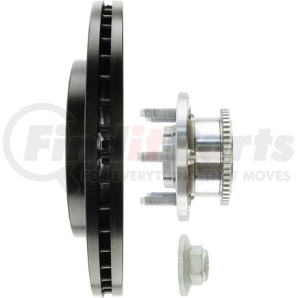 Centric 128.65128CR Disc Brake Rotor and Hub Assembly Sportstop Cryo Sport Drilled Rotor, Right