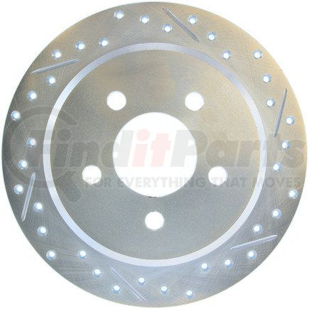 227.67032L by CENTRIC - Select Sport Drilled & Slotted Rotor, Left