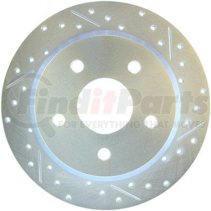 227.67043L by CENTRIC - Select Sport Drilled & Slotted Rotor, Left