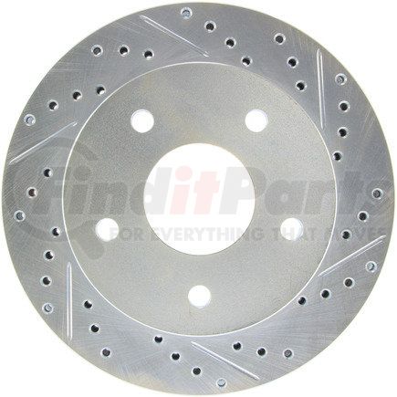 Centric 227.67048L Disc Brake Rotor Select Sport Drilled & Slotted Rotor, Left