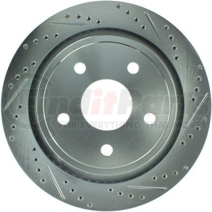 227.67054L by CENTRIC - Select Sport Drilled & Slotted Rotor, Left