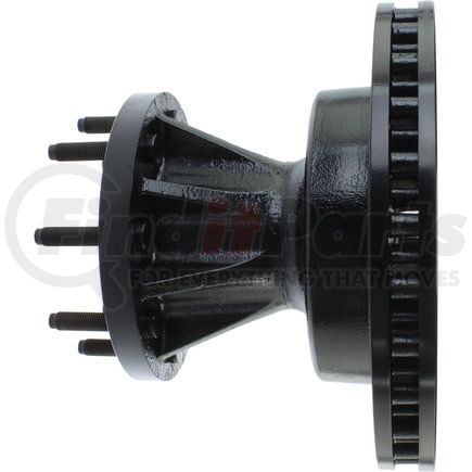 Centric 126.65109CSL Disc Brake Rotor and Hub Assembly Cryo Sport Slotted Rotor, Left