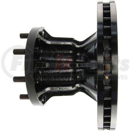 Centric 126.66023CSR Disc Brake Rotor and Hub Assembly Cryo Sport Slotted Rotor, Right