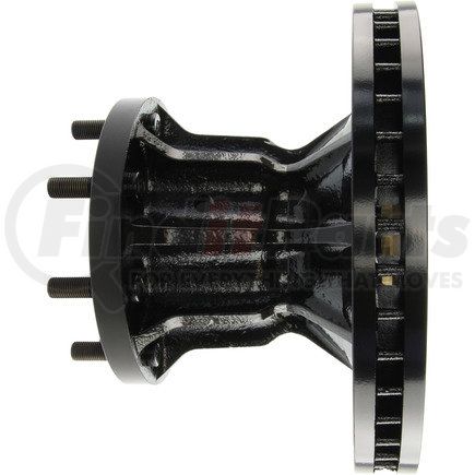 Centric 126.66023SR Disc Brake Rotor and Hub Assembly StopTech Sport Slotted