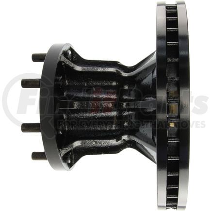Centric 126.66023SL Disc Brake Rotor and Hub Assembly StopTech Sport Slotted