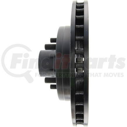 Centric 126.66025CSR Disc Brake Rotor and Hub Assembly Cryo Sport Slotted Rotor, Right