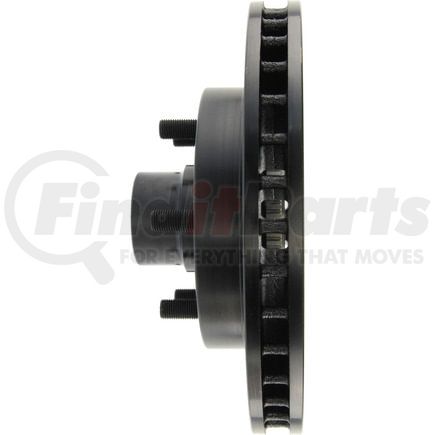 Centric 126.66035SR Disc Brake Rotor and Hub Assembly StopTech Sport Slotted