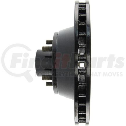 Centric 126.67000SL Disc Brake Rotor and Hub Assembly StopTech Sport Slotted