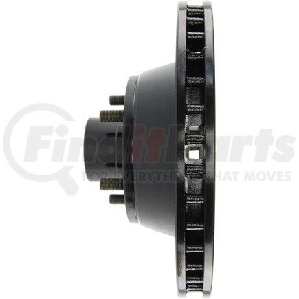 Centric 126.67000SR Disc Brake Rotor and Hub Assembly StopTech Sport Slotted