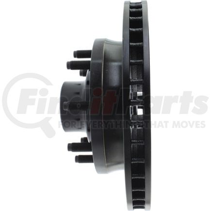 Centric 126.67030CSR Disc Brake Rotor and Hub Assembly Cryo Sport Slotted Rotor, Right