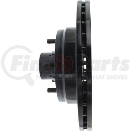 Centric 126.80003CSR Disc Brake Rotor and Hub Assembly Cryo Sport Slotted Rotor, Right