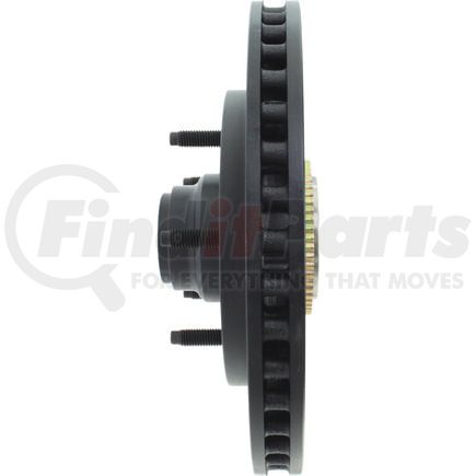 Centric 126.65063CSR Disc Brake Rotor and Hub Assembly Cryo Sport Slotted Rotor, Right